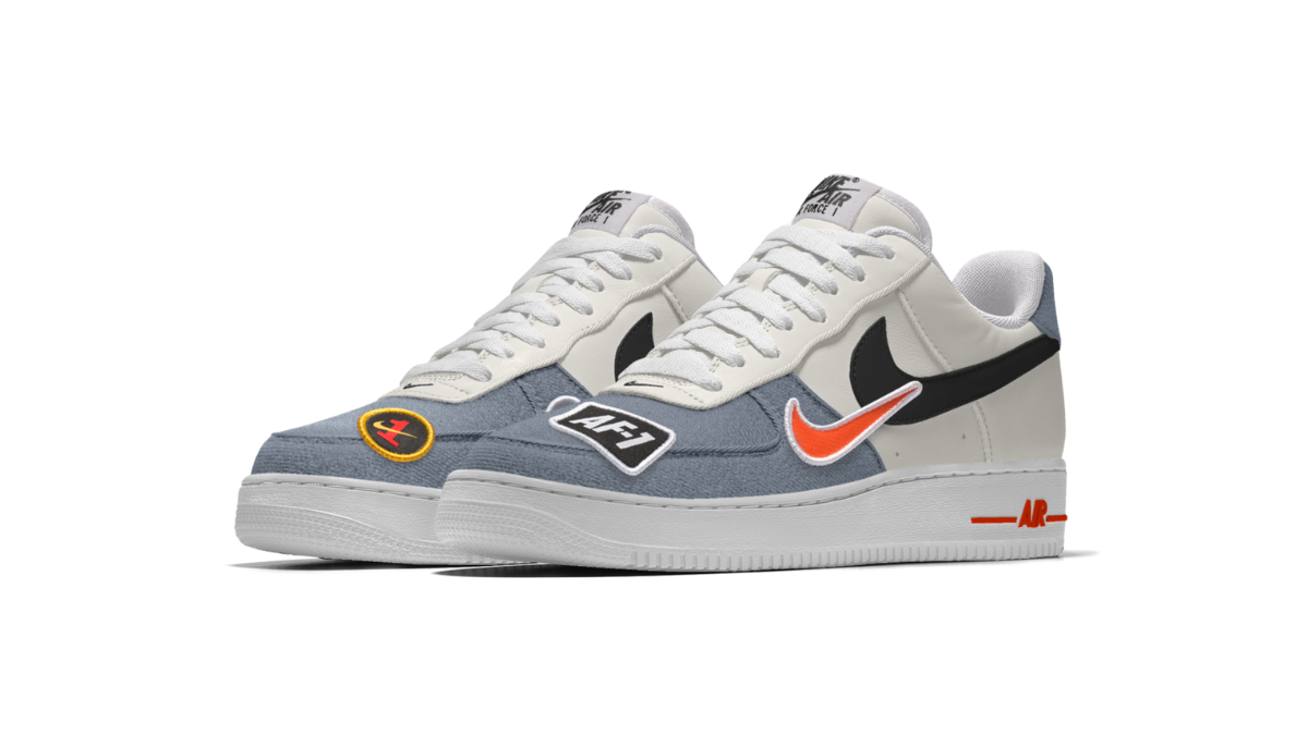 nike air force 1 with patches