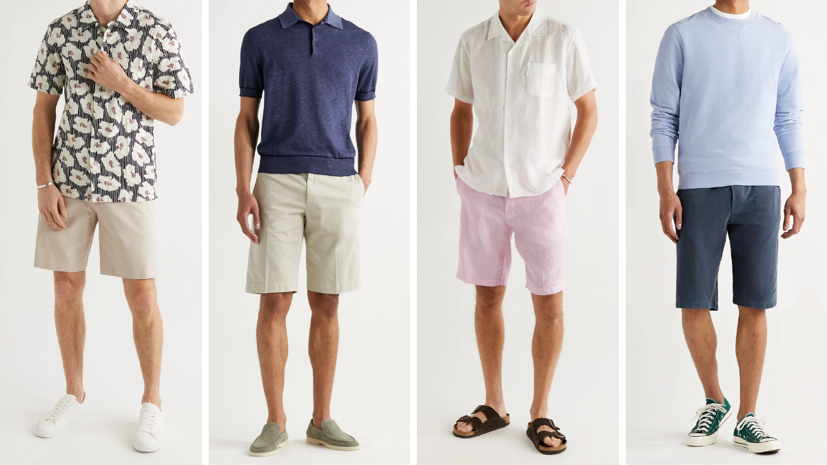 Shoes to wear with shorts male