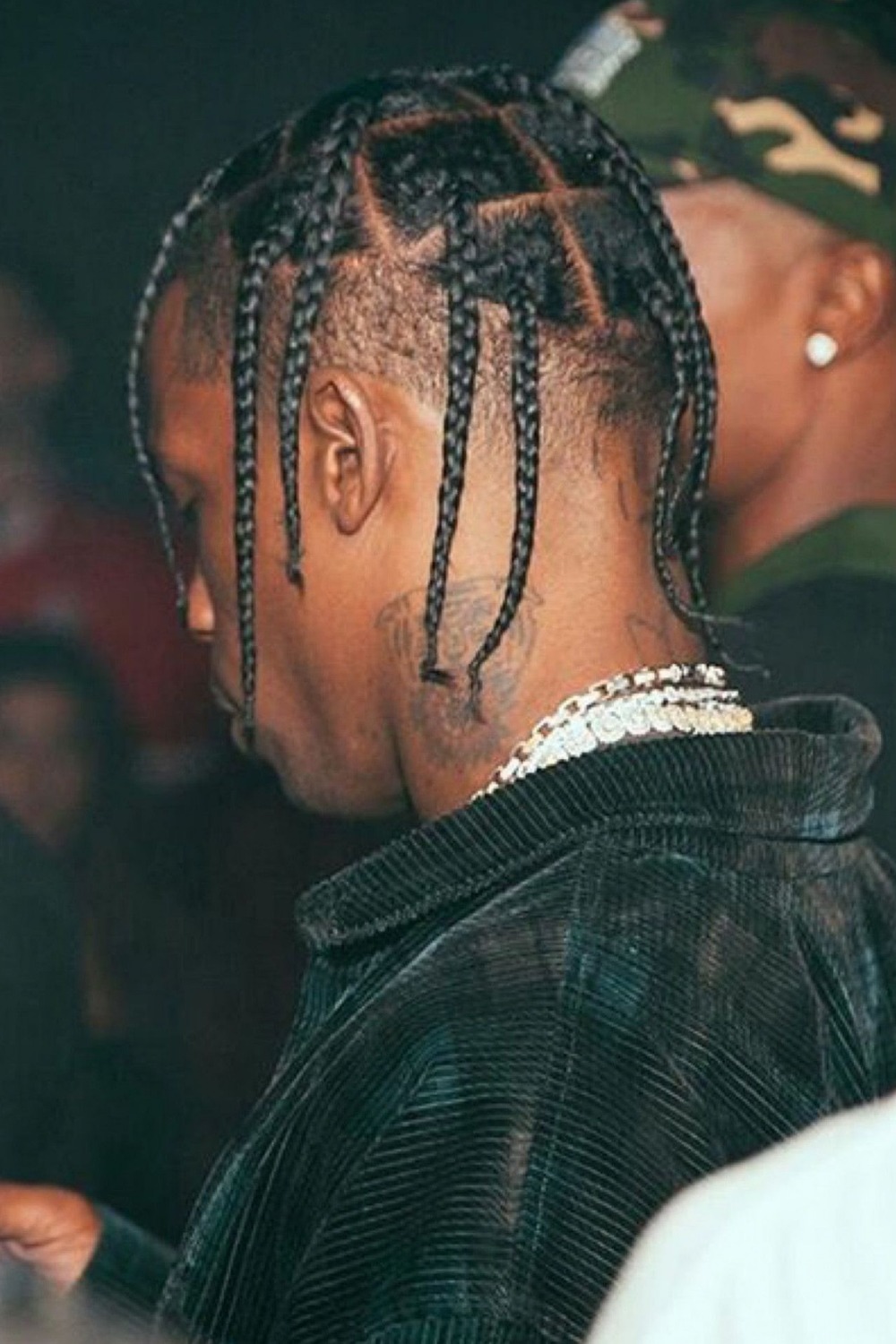 What is Travis Scott's hairstyle called? Knotless Braids