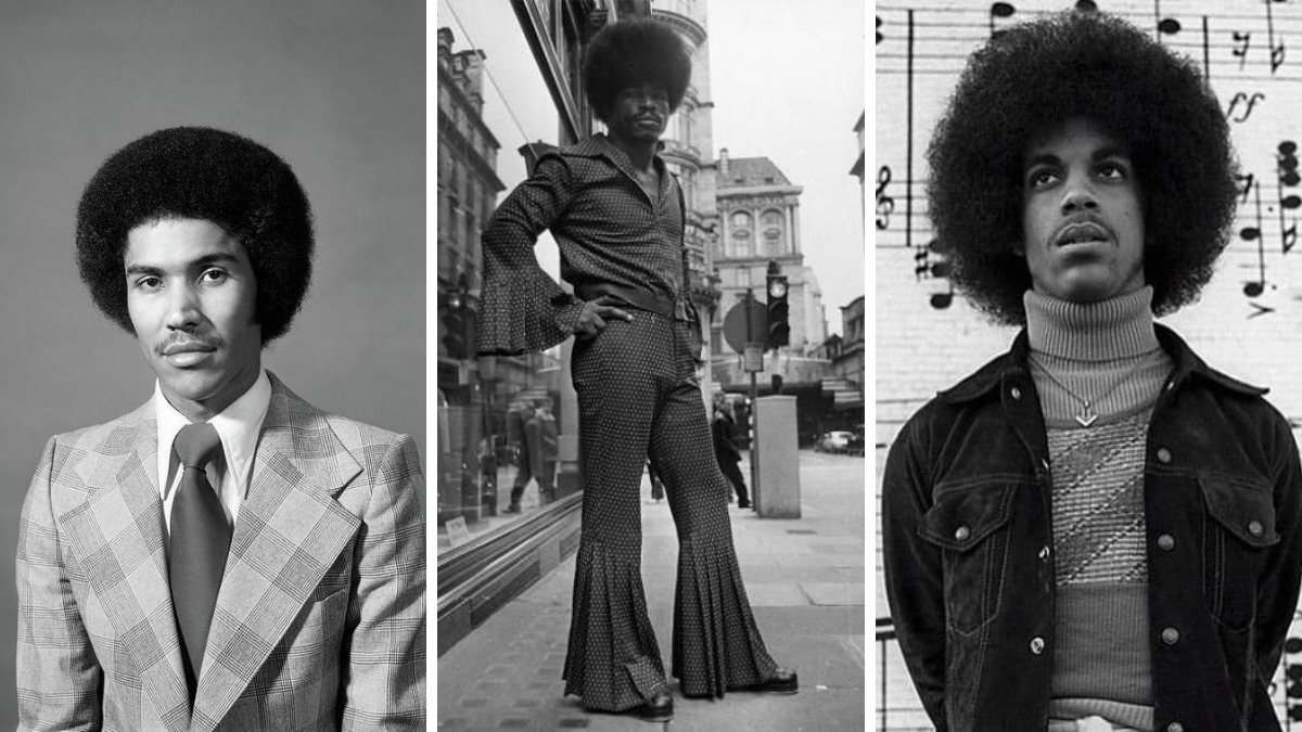 70s afro hair