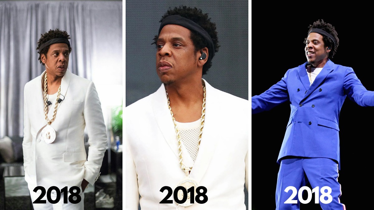 When did Jay-Z grow dreads In 2018