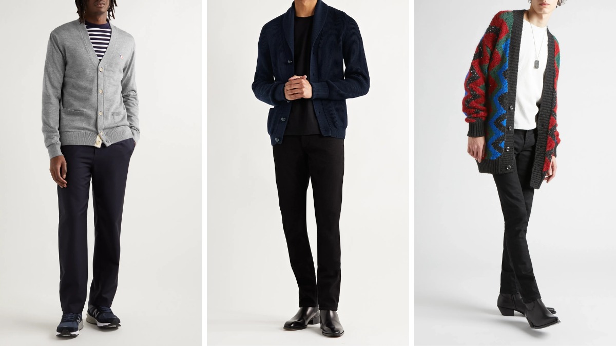 How to Wear a Cardigan for Men