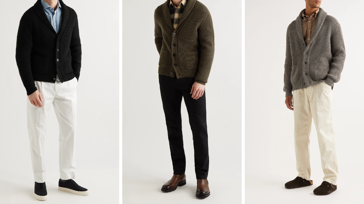 Here's How to Wear a Cardigan for Men
