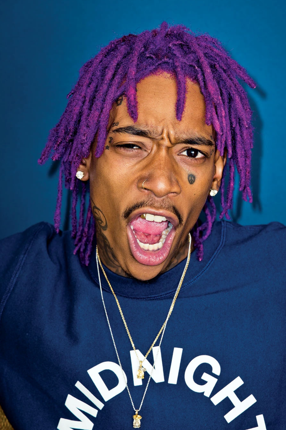 wiz colorful dreads
