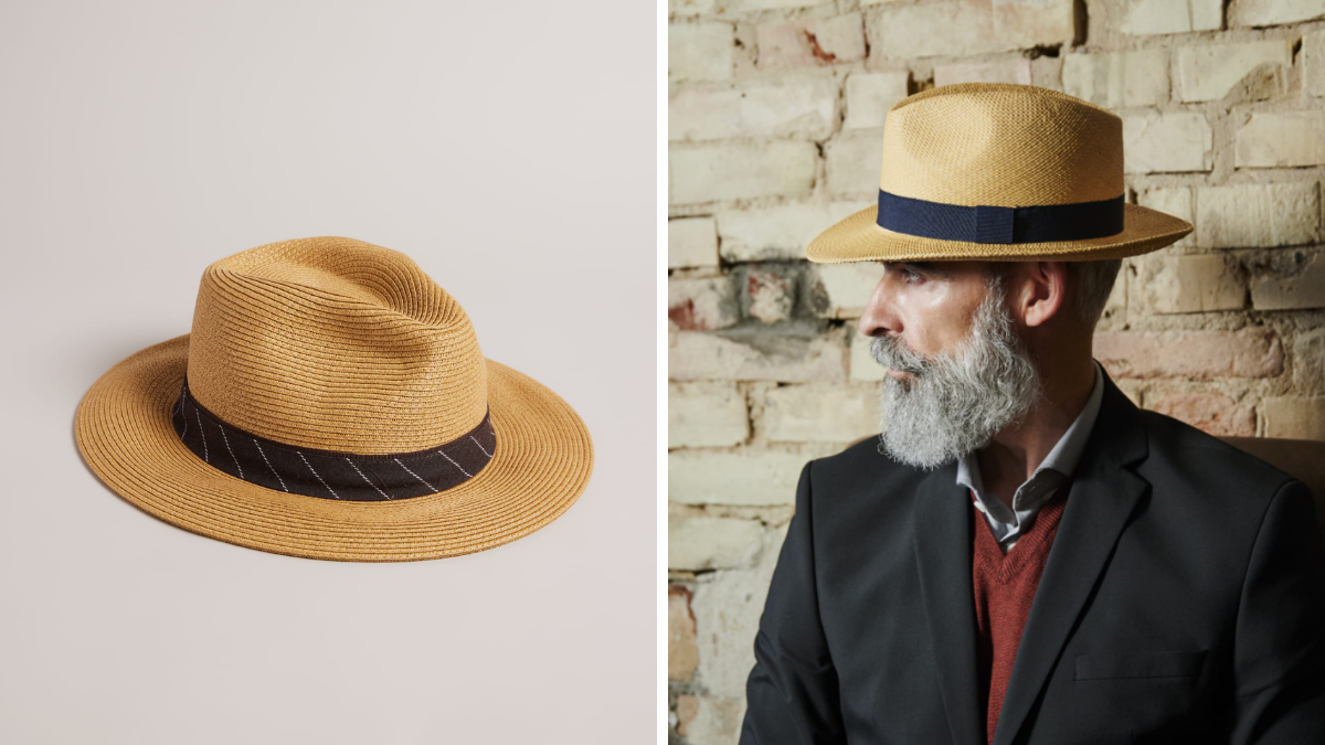hats to wear with suits for men