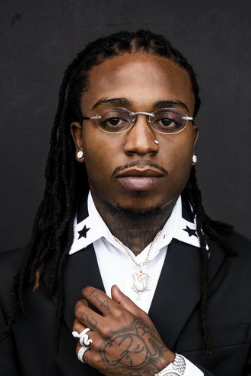 Jacquees Dreads hair