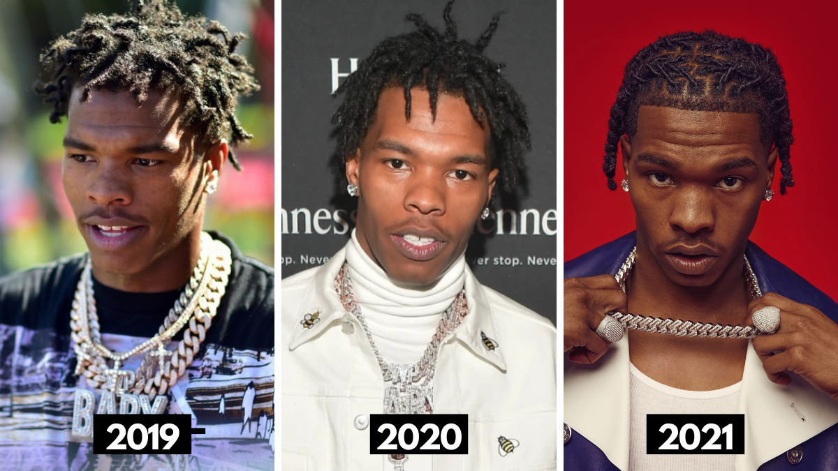 Lil Baby Dreads throughout the years