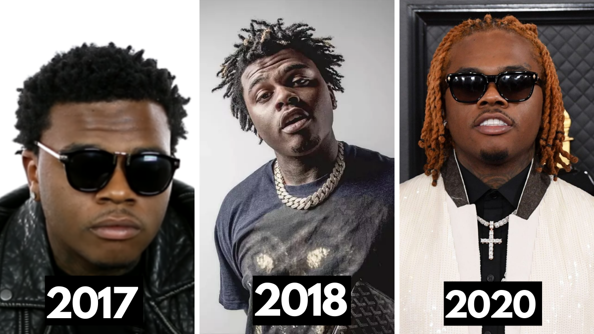 gunna dreads throughout the years