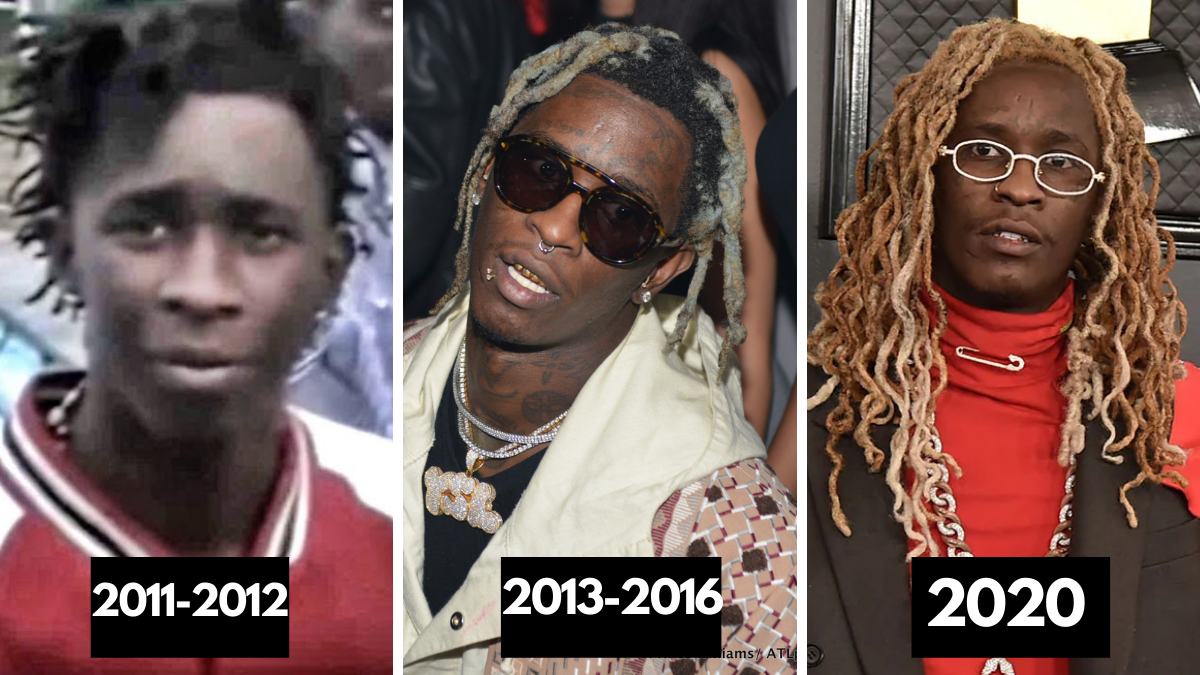 young thug dreads throughout the years (1)