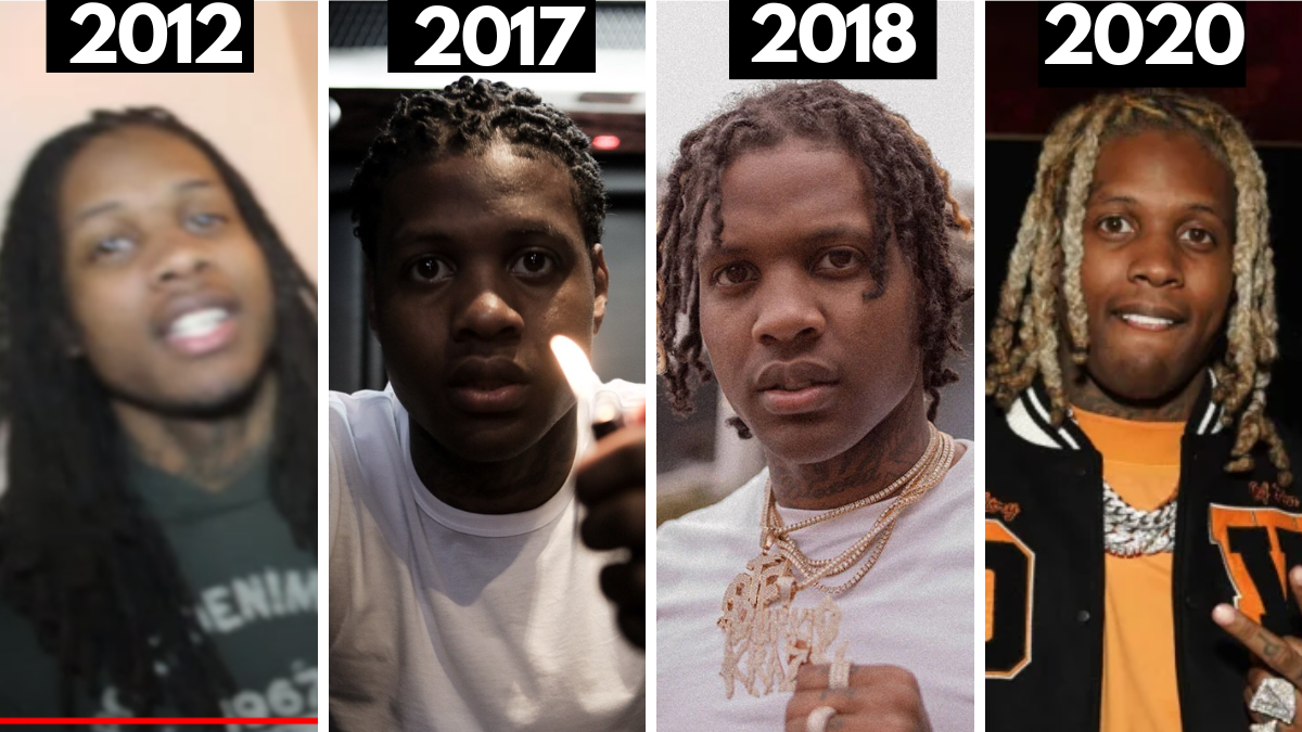lil durk dreads throughout the years (1)