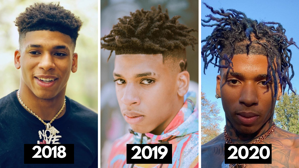 nle choppa dreads throughout the years (1)