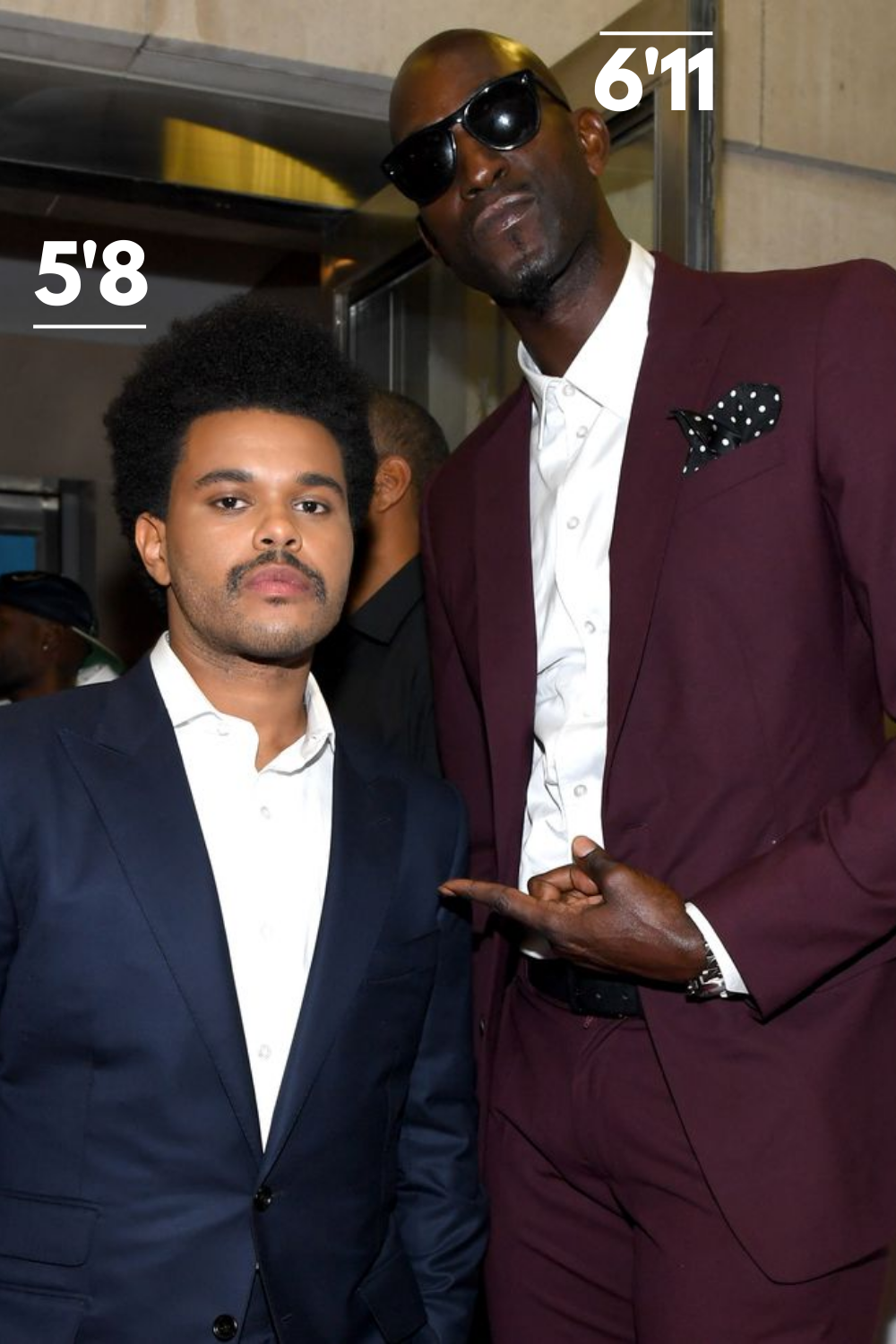 KEVIN GARNETT and the weeknd