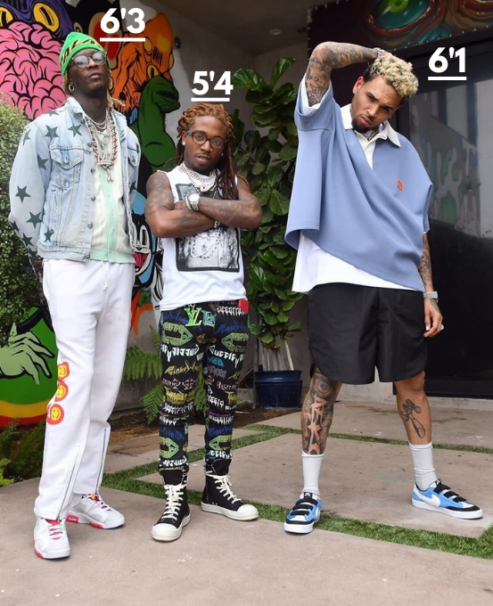 How Tall is Chris Brown
