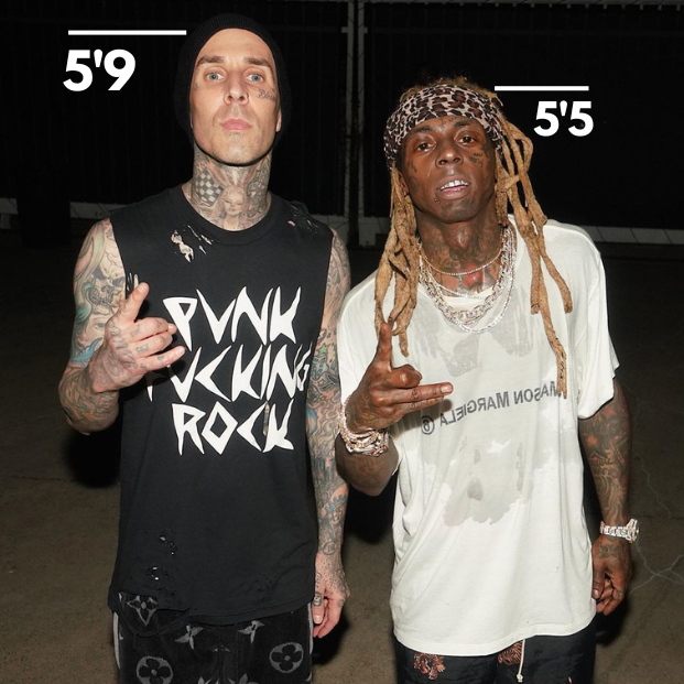 How tall is Travis Barker
