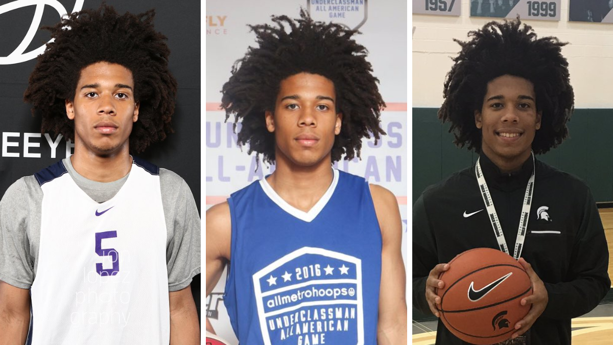 Tyger Campbell hair transition