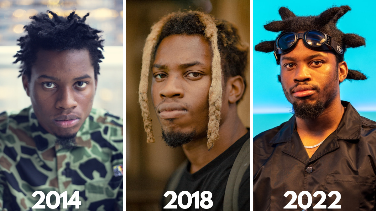 denzel curry dreads throughout the years