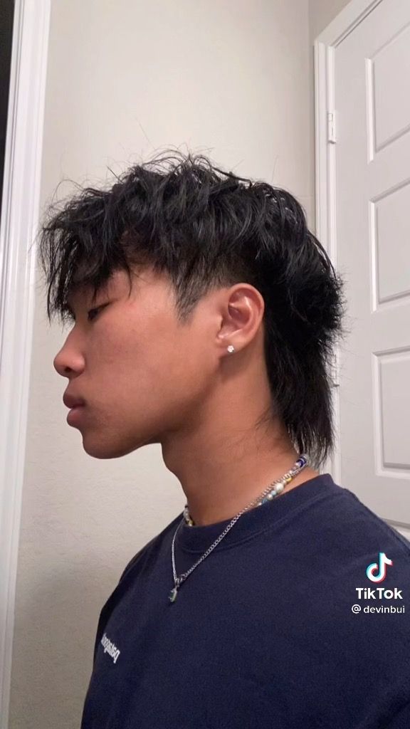 mens mullet hairstyle