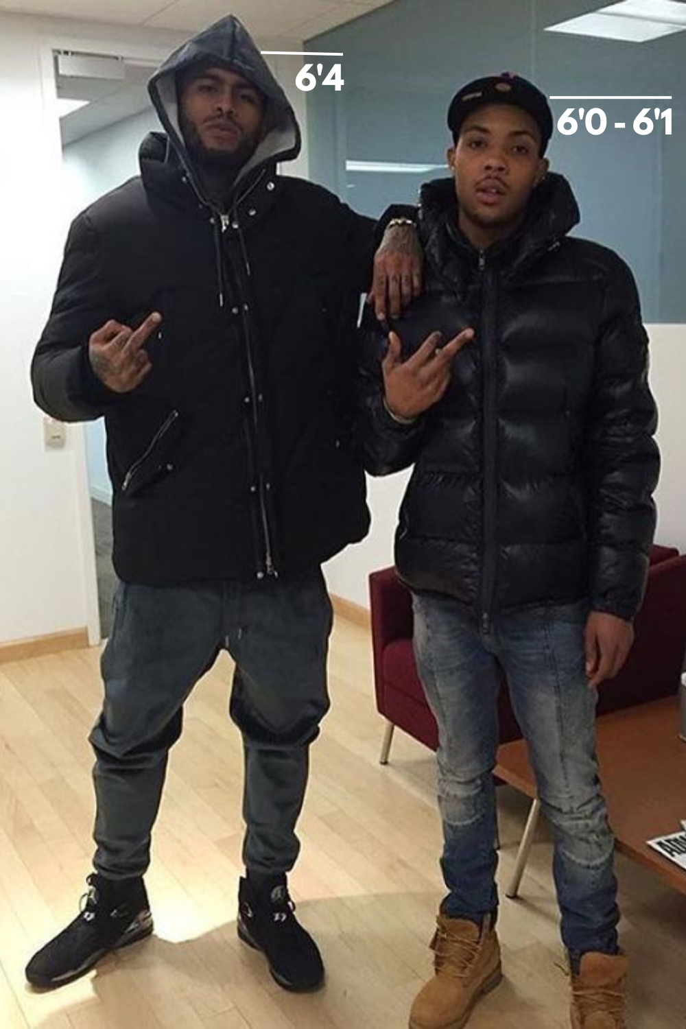 How tall is G HERBO