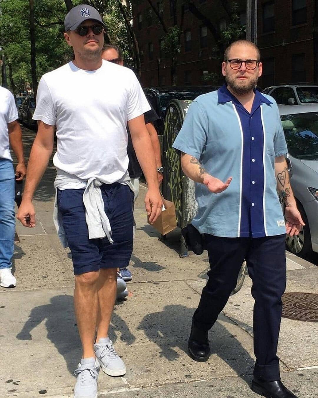 jonah hill and Leo