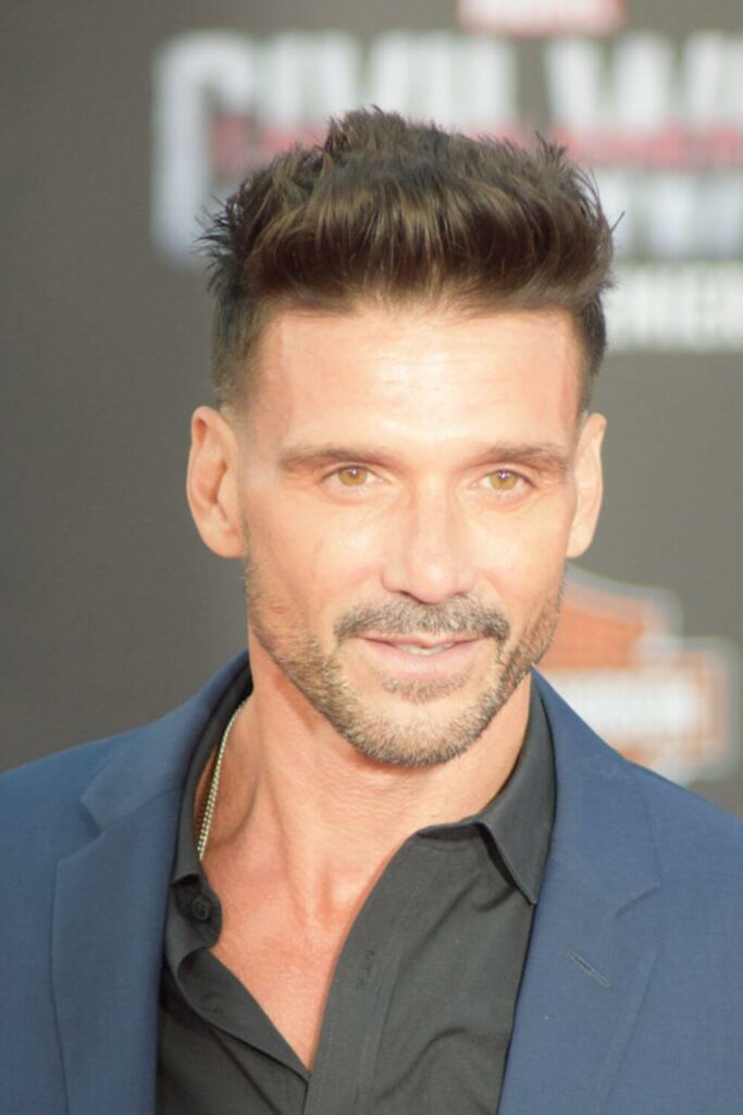 Frank Grillo Hair in a quiff