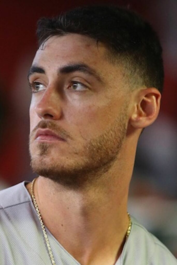 Cody Bellinger Haircut with fade