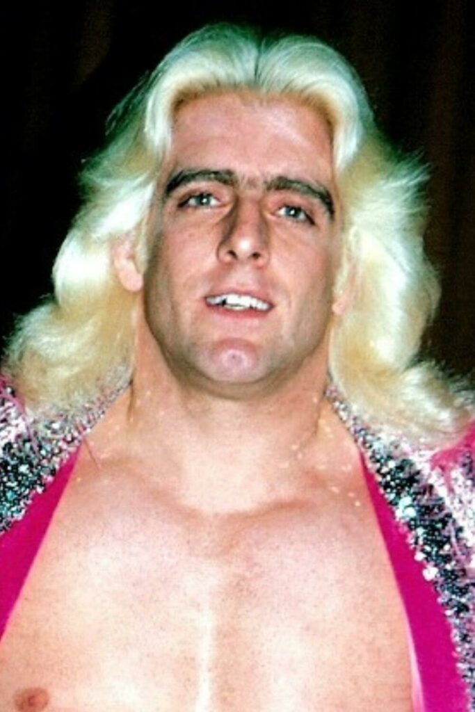 Ric Flair hair in the 80s