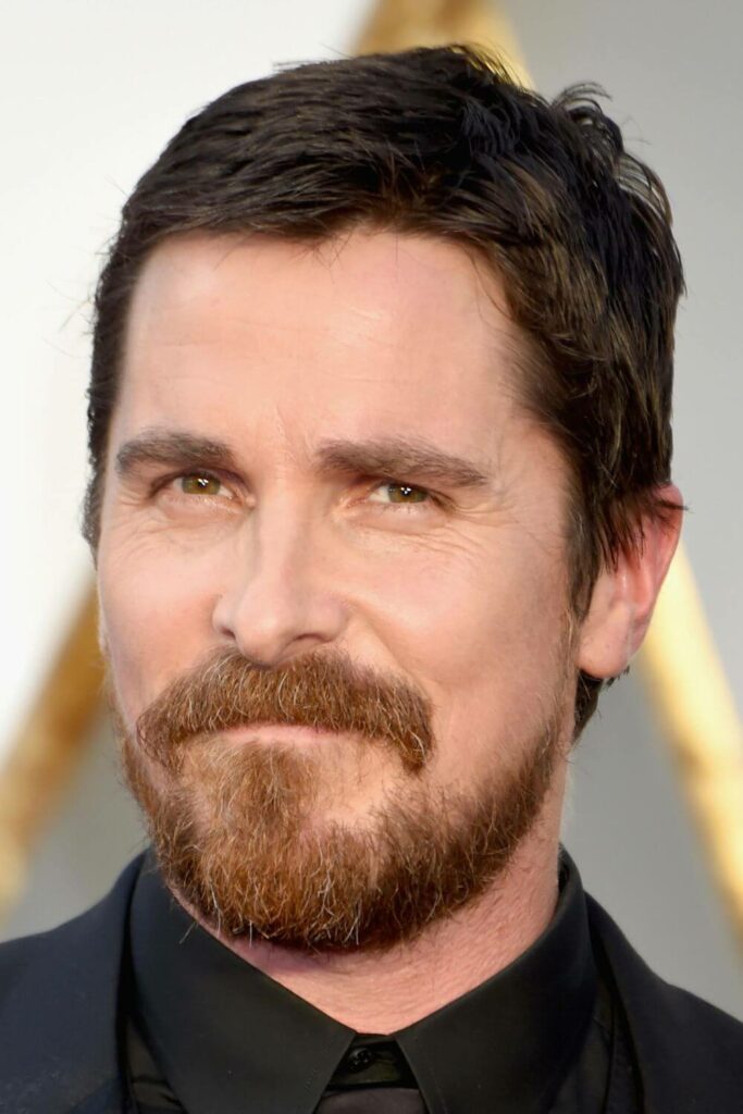 Christian Bale ginger beard