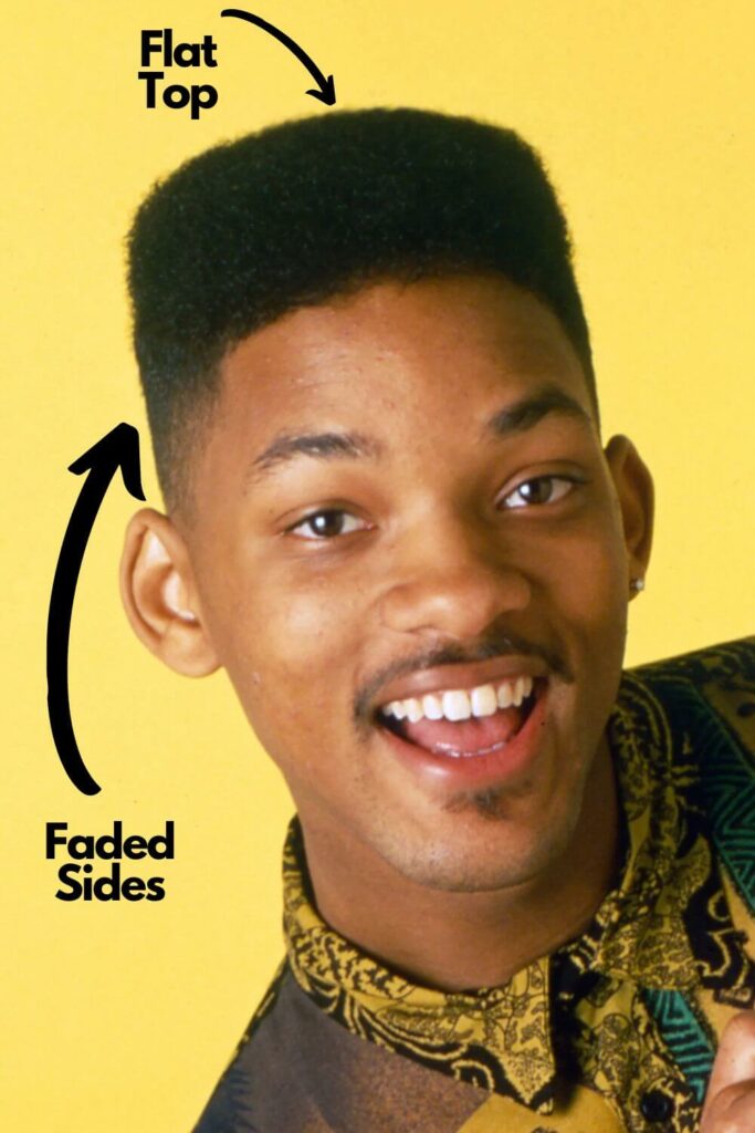 Will Smith Flat Top hairstyle