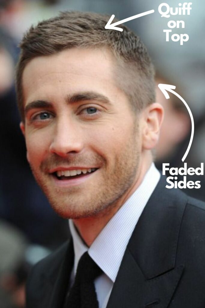 Jake Gyllenhaal Hair in a quiff