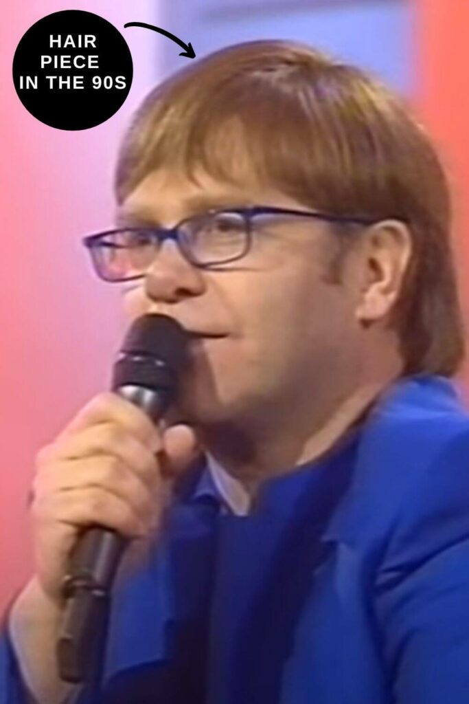 Elton John Hair Piece