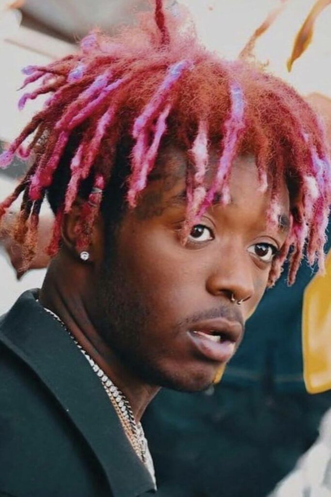 Rappers with Pink Hair in dreadlocks