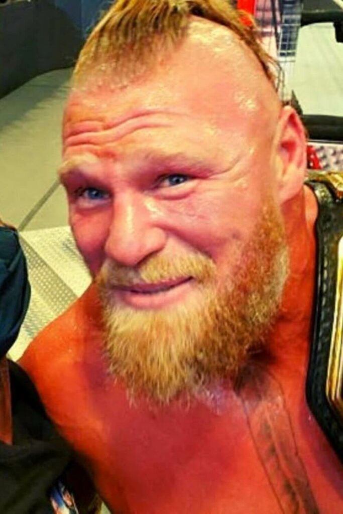 Brock Lesnar Beard in ginger