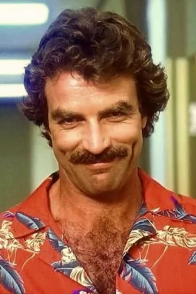 Tom Selleck Mustache in the 80s