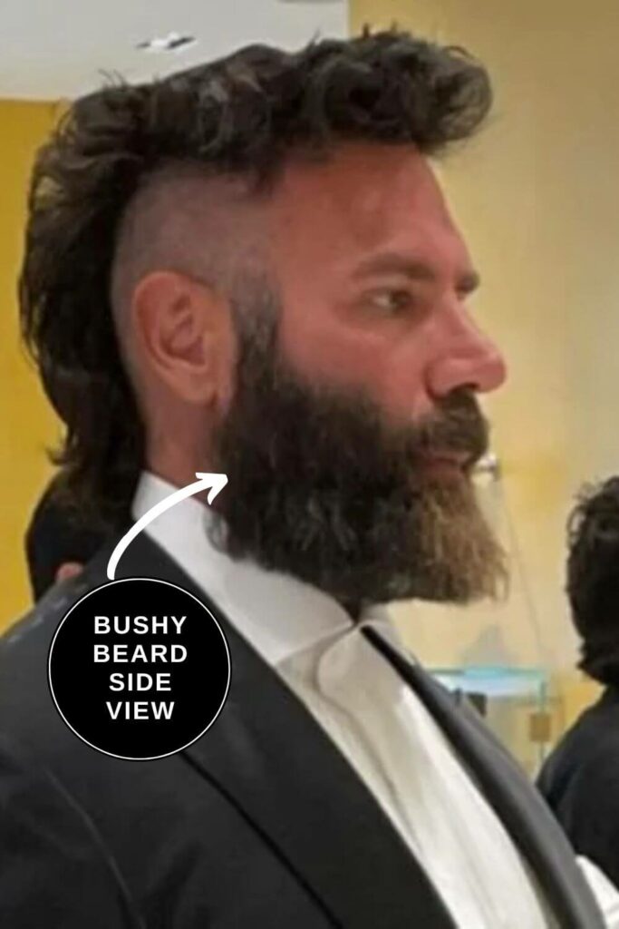 bushy beard
