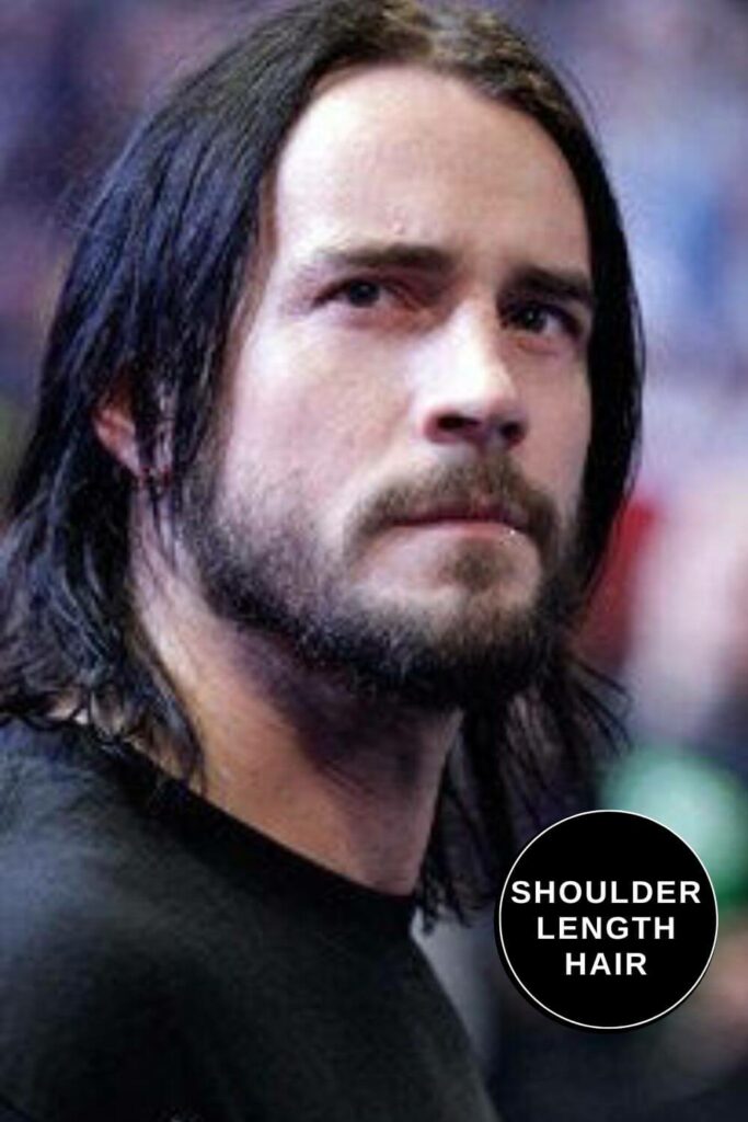 shoulder length hair