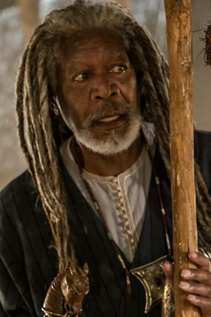 Morgan Freeman dreads in movie role