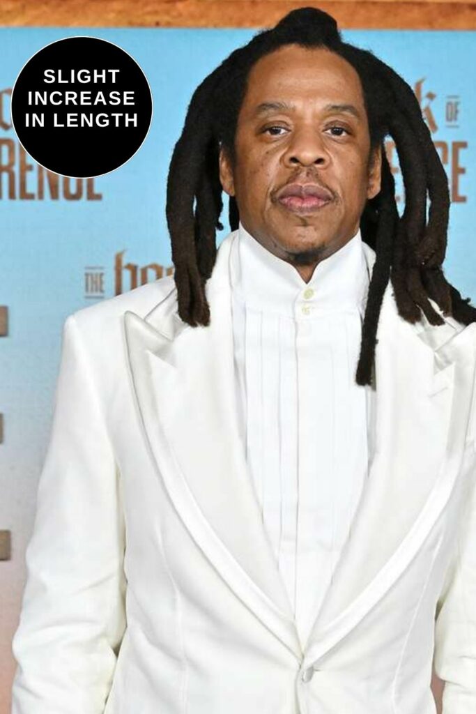 jay z dreads in 2024. Current look