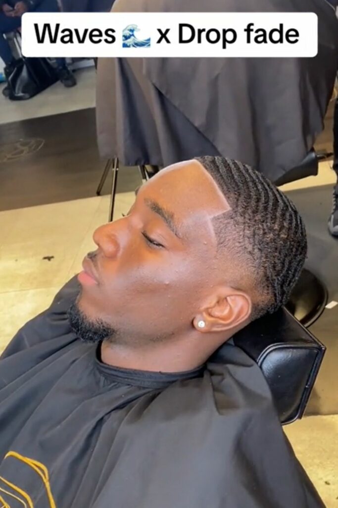 Fade Haircuts for Men with waves