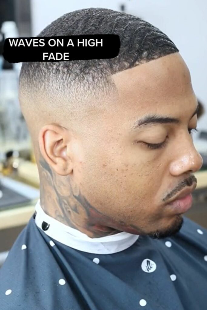 Waves on a High Skin Fade